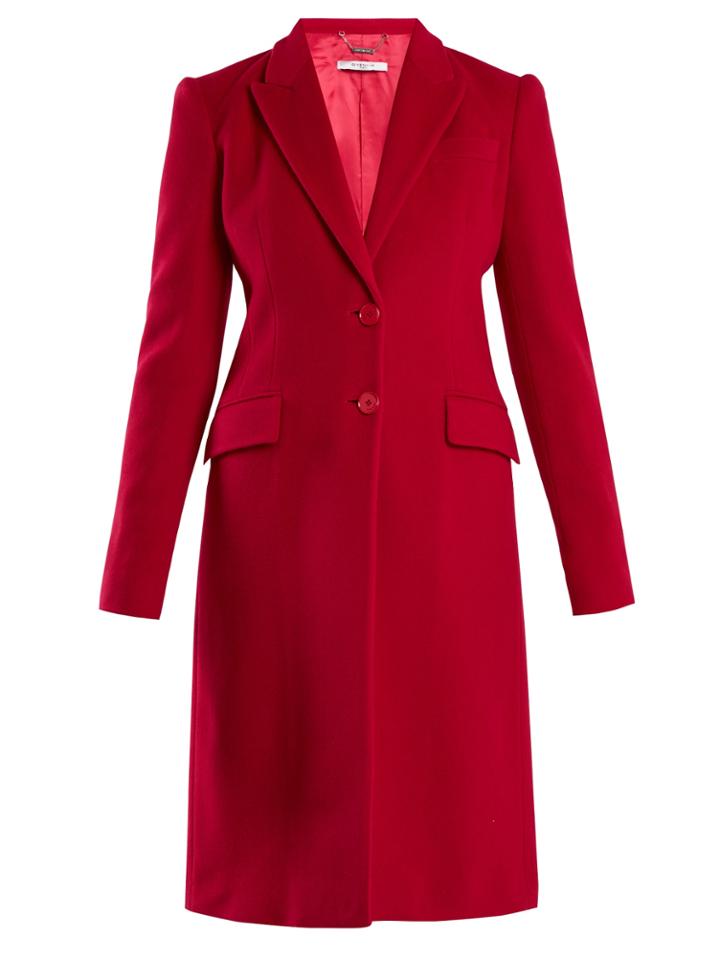 Givenchy Single-breasted Wool-blend Coat