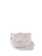 Bleue Burnham - Pastry Pudding Recycled Sterling-silver Ring - Mens - Silver