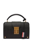 Matchesfashion.com Thom Browne - Mrs. Thom Leather Pocketbook Bag - Womens - Black
