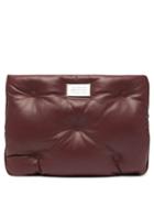 Matchesfashion.com Maison Margiela - Glam Slam Quilted Leather Pouch - Womens - Burgundy