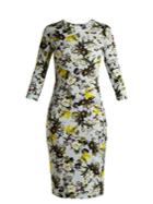 Erdem Allegra Lenten Field-print Jersey Midi Dress
