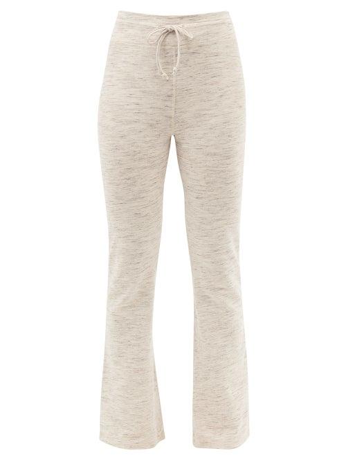 The Upside - Lotus Milly Flared Track Pants - Womens - Light Grey