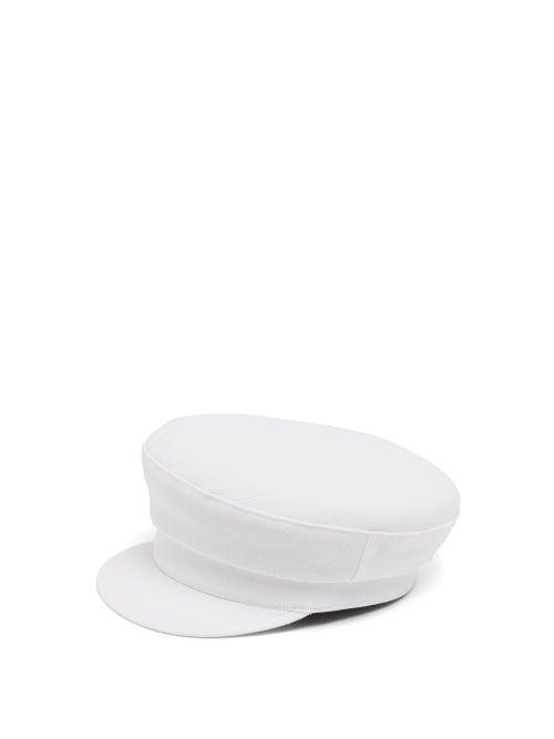 Matchesfashion.com Ann Demeulemeester - Canvas Fisherman's Cap - Womens - White