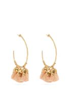 Elise Tsikis Choras Gold-plated Tassel Hoop Earrings