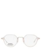 Matchesfashion.com Isabel Marant Eyewear - Windsor Round Acetate Glasses - Womens - Nude