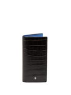 Alexander Mcqueen Bi-fold Crocodile-effect Leather Wallet