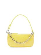 Matchesfashion.com By Far - Rachel Mini Crocodile-effect Leather Shoulder Bag - Womens - Yellow