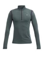 Matchesfashion.com Kjus - Motion Quarter-zip Thermal-jersey Midlayer Top - Mens - Green
