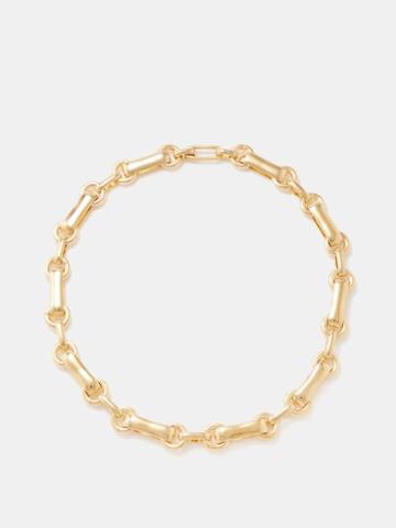 Laura Lombardi - Sienna 14kt Gold-plated Necklace - Womens - Yellow Gold