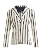 Matchesfashion.com Weekend Max Mara - Perak Jacket - Womens - White Stripe