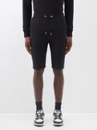 Balmain - Logo-print Cotton-jersey Shorts - Mens - Black