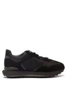 Givenchy - Giv Runner Leather, Suede And Nylon Trainers - Mens - Black