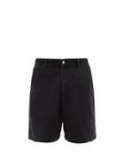 Matchesfashion.com Raey - Exaggerated Wide-leg Denim Shorts - Mens - Black