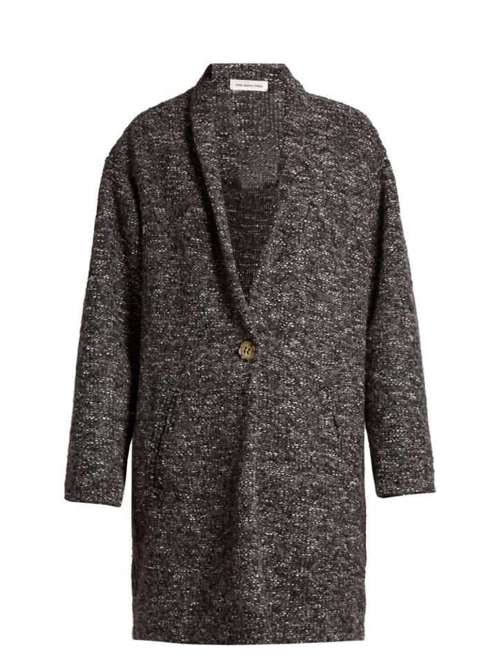 Isabel Marant Étoile Osbert Single-breasted Boucl Coat