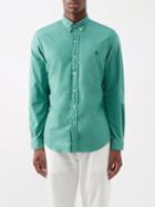 Polo Ralph Lauren - Logo-embroidered Cotton-oxford Shirt - Mens - Green