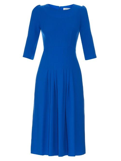 Goat Camelot Wool-crepe Dress