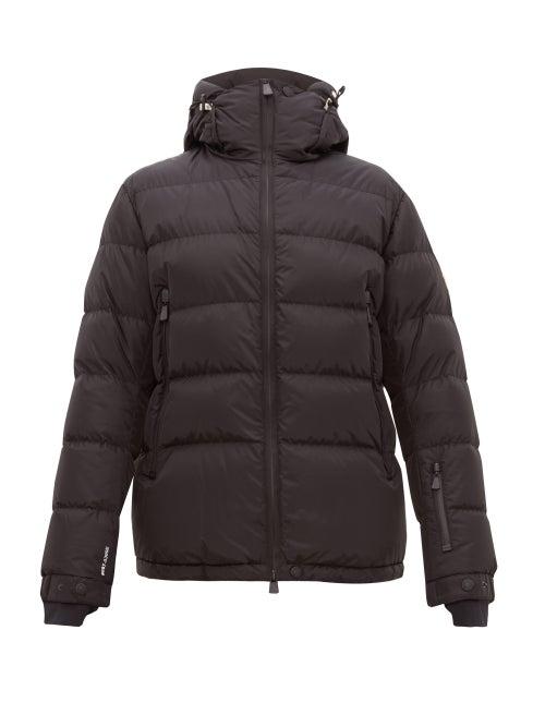 Matchesfashion.com Moncler Grenoble - Isorno Logo Print Down Ski Jacket - Mens - Black