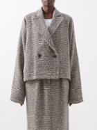 Raey - Unstructured Wool-blend Tweed Jacket - Womens - Navy Multi