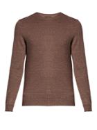A.p.c. Crew Neck Cotton-blend Sweater