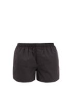 Wardrobe.nyc Wardrobe. Nyc - Release 07 Cotton-poplin Shorts - Womens - Black