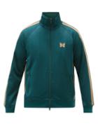 Mens Rtw Needles - Butterfly-embroidered Jersey Track Jacket - Mens - Green