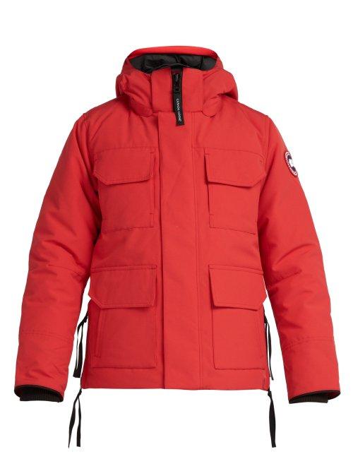 Matchesfashion.com Canada Goose - Maitland Down Filled Parka - Mens - Red