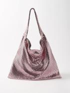 Paco Rabanne - Pixel Chainmail Tote Bag - Womens - Pink