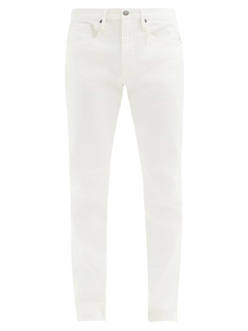 Matchesfashion.com Frame - L'homme Skinny-leg Jeans - Mens - White