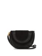 Diane Von Furstenberg Mini Bullseye Leather Messenger Cross-body Bag