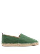 Matchesfashion.com Castaer - Canvas Espadrilles - Mens - Green