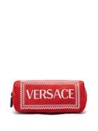 Matchesfashion.com Versace - Logo Print Belt Bag - Womens - Red Multi