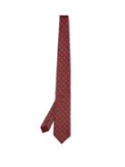 Matchesfashion.com Gucci - Floral Print Silk Tie - Mens - Navy Multi