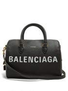 Balenciaga Ville Bowling M Leather Bag