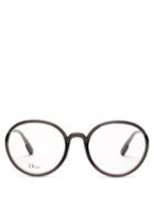 Matchesfashion.com Dior Eyewear - So Stellaire 2 Round Acetate Glasses - Womens - Grey