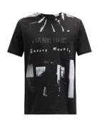 Matchesfashion.com Takahiromiyashita Thesoloist. - Credit Roll Photo-print Cotton-jersey T-shirt - Mens - Black