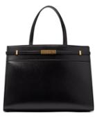 Matchesfashion.com Saint Laurent - Manhattan Medium Leather Tote Bag - Womens - Black