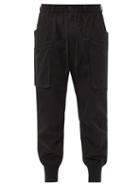 Matchesfashion.com Y-3 - Tapered Ripstop Utility Trousers - Mens - Black