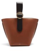 Joseph Sevres Buckle-handle Leather Bag