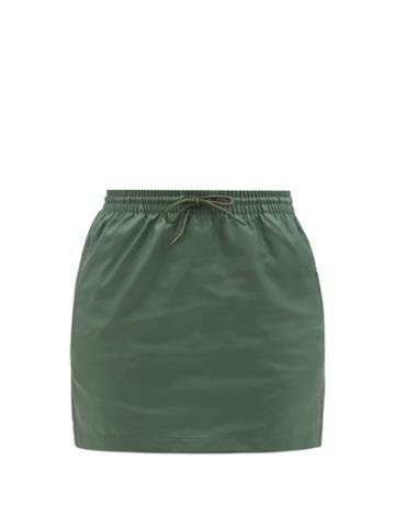 Wardrobe.nyc Wardrobe. Nyc - Technical-shell Mini Skirt - Womens - Green