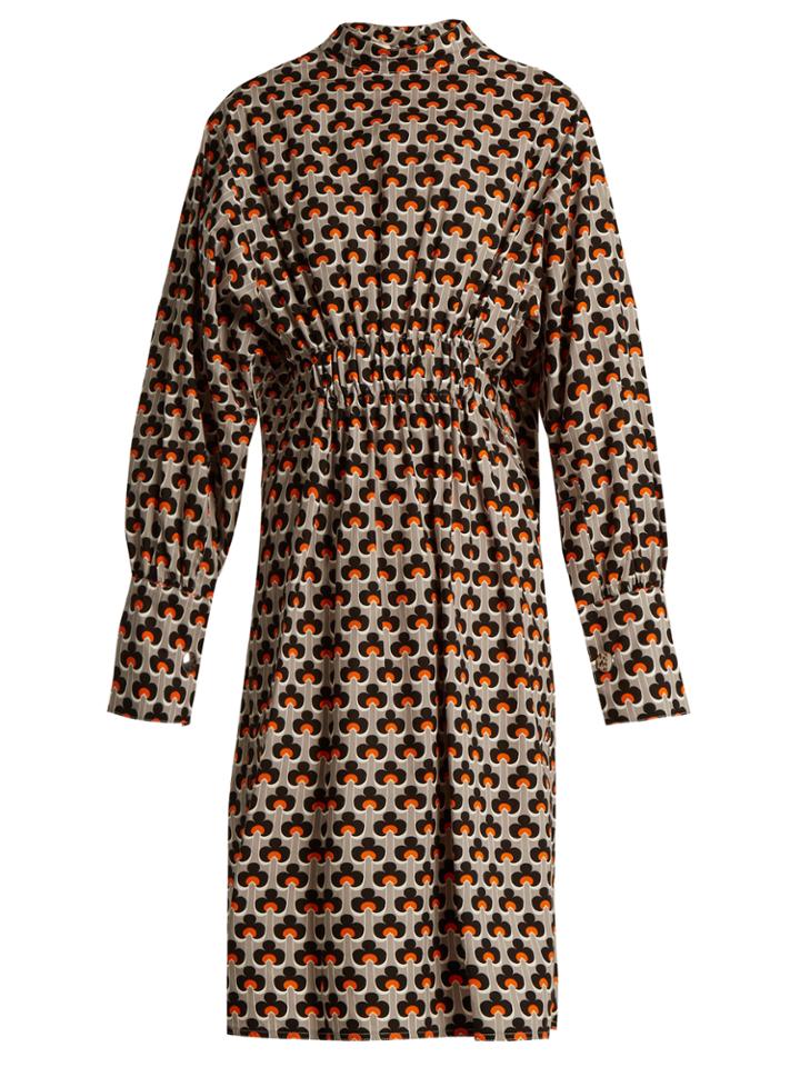 Marni Portrait-print Cotton Dress