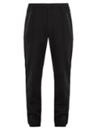 Fendi Contrast-panel Cotton-blend Track Pants