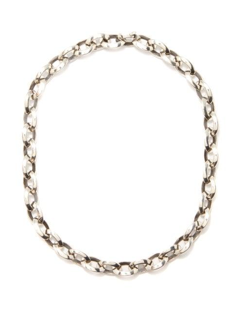 Sophie Buhai - Ridge Sterling-silver Chain Necklace - Womens - Silver