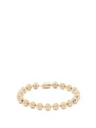 Matchesfashion.com Luis Morais - 14kt Gold Beaded Bracelet - Mens - Gold