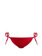 Matchesfashion.com Heidi Klein - Puglia Side Tie Bikini Briefs - Womens - Red