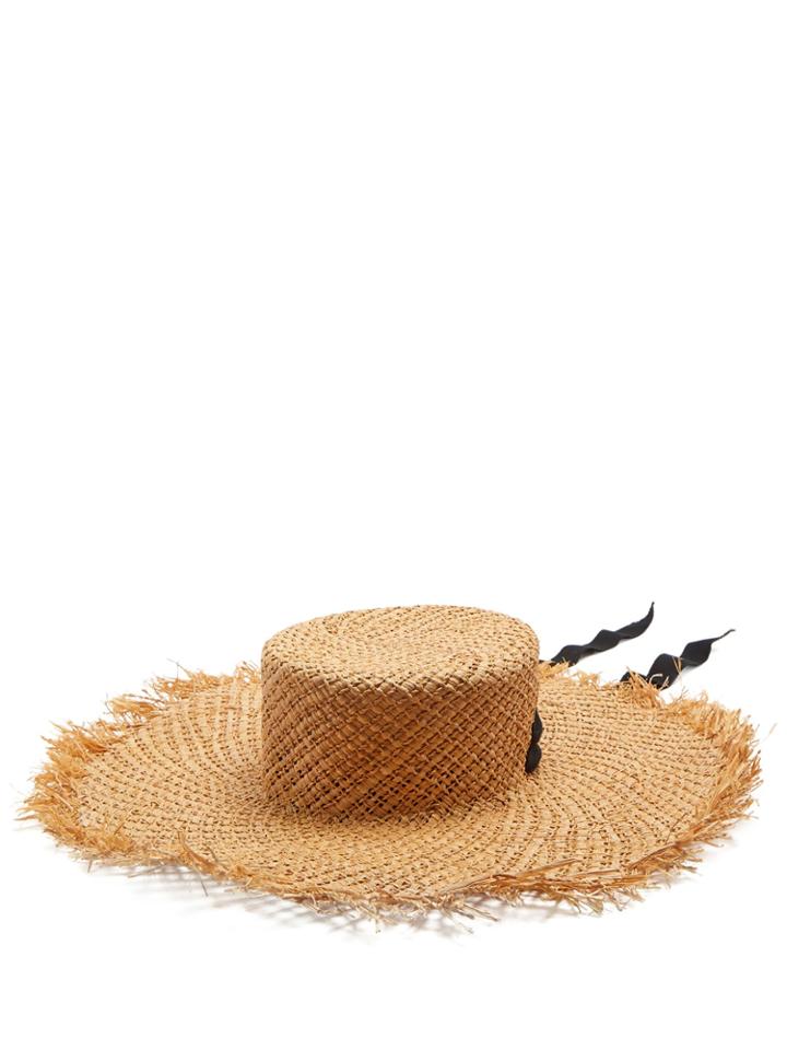 Albus Lumen Puglia Wide-brimmed Straw Hat
