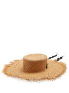 Albus Lumen Puglia Wide-brimmed Straw Hat
