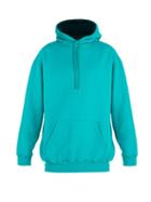 Matchesfashion.com Balenciaga - Logo Print Cotton Hooded Sweatshirt - Mens - Blue