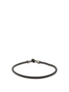 Matchesfashion.com Miansai - Nexus Braided-leather Bracelet - Mens - Black