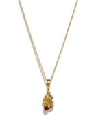Ladies Fine Jewellery Azlee - Ruby & 18kt Gold Pendant Necklace - Womens - Red Gold