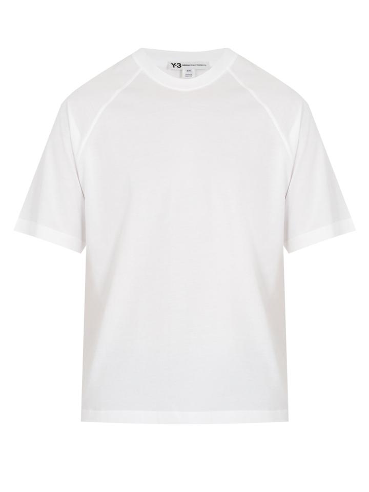 Y-3 Logo-print Cotton T-shirt